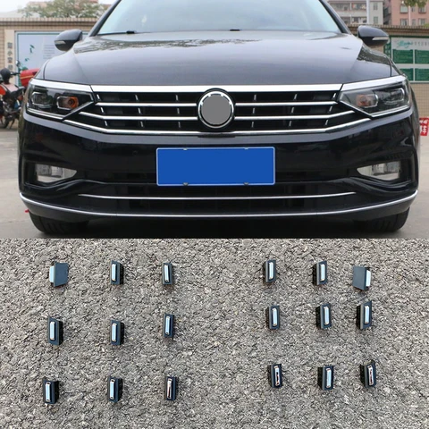 Для VW Passat B8.5 передняя решетка Verchroomde 2021 2022 2023 2024, Стайлинг автомобиля, высокая конфигурация, стандартная версия, декоративная полоса