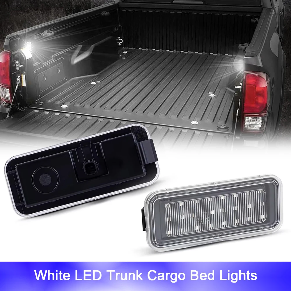 

24SMD LED Trunk Cargo Interior Lights Canbus For Toyota Tacoma 2020-2023 Backlight Luggage Lamp OEM PT857-35200 6000k