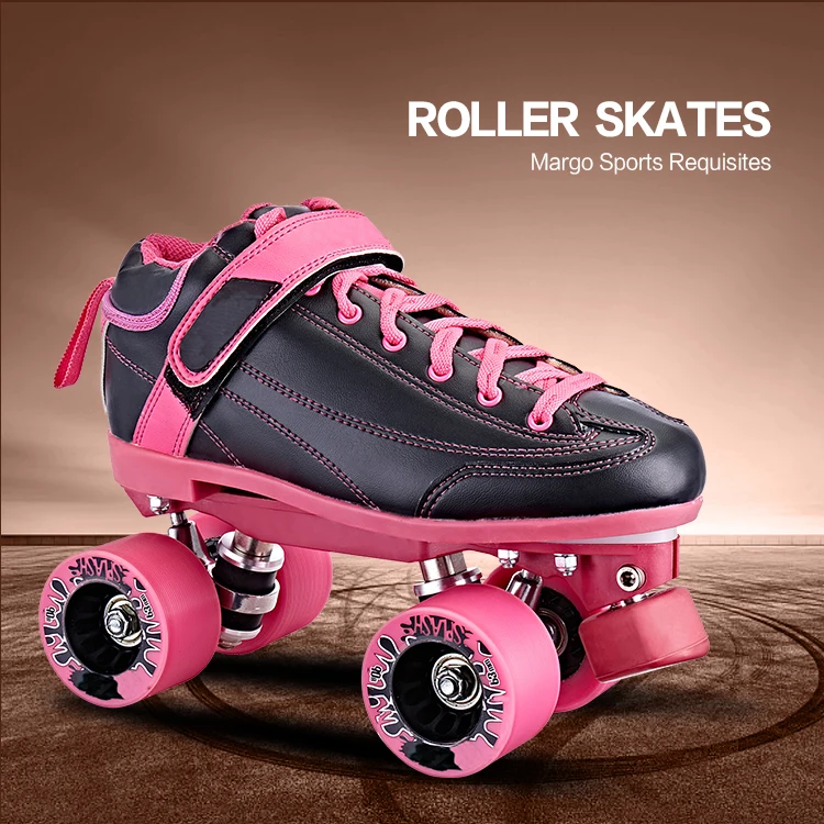 Hot Sell Roller Ski Ice Speed Racing Professional Girls Double Row Skates Shoes