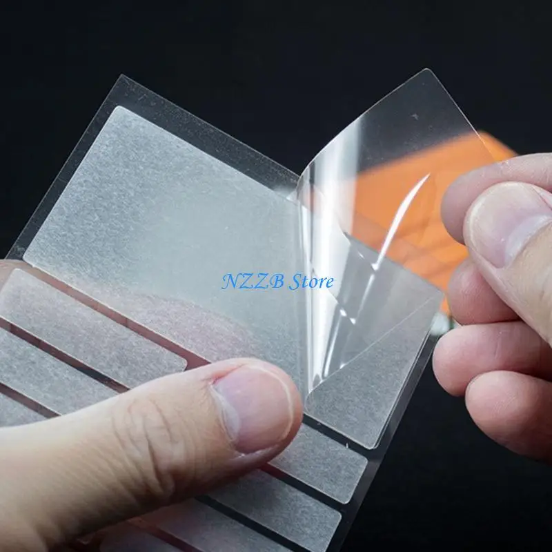 

T21F Invisible Ring Size Adjusters Acrylic/Silicone Ring Guard Jewelry Loosing Rings Tightener Connector Spacer for Women Men
