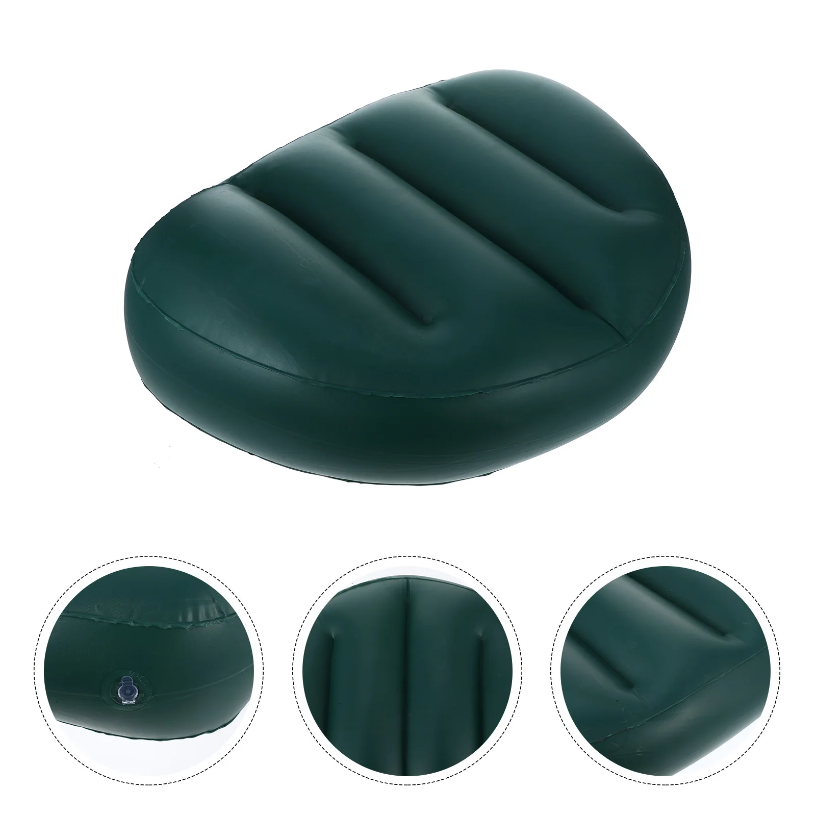 Boat Inflatable Cushion Water Rafting Inflatable Cushion Seat Cushion Saddle Back Cushion Padded Kayak Back Seat Saddle Cushion