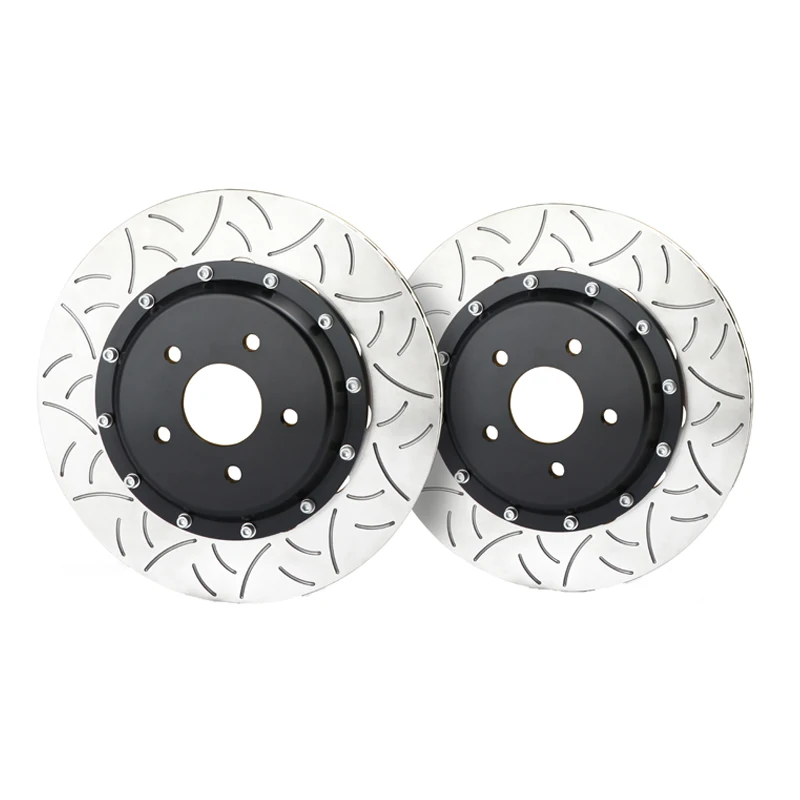 factory auto brake disc 330mm 345 mm 380mm 410mm slot and drilled line /J pattern/ Dragon/ Fish brake discs