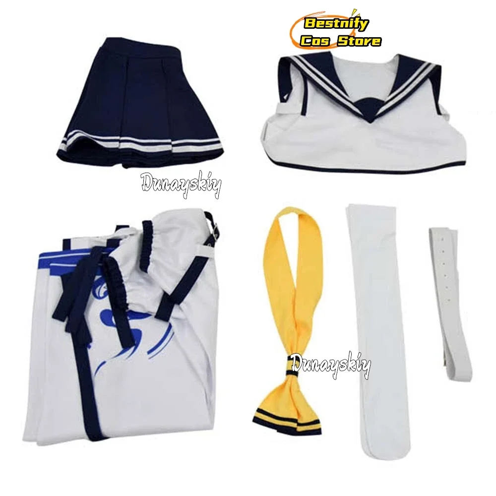 CosplayAzur Lane Game Cosplay Costume IJN Ayanami Sexy Sailor Uniforms Women's Dresses Anime Outfits Wig Prop Role-playing Suits