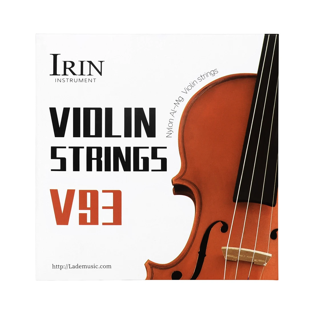 

IRIN V93 Violin Strings High Quality Nylon Aluminum Magnesium Wound Silver Nickel Plated Violin Strings Violin Parts Accessories