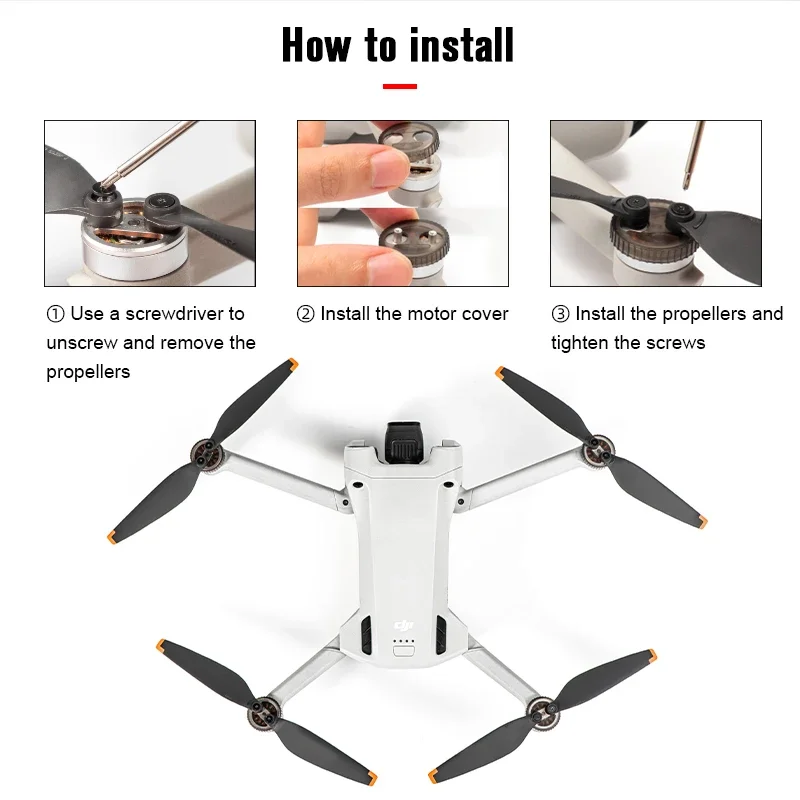 غطاء حماية للمحرك مقاوم للأتربة ، واقي غطاء لـ DJI Mini 3 ، ميني 3Pro ، ميني 4pro ، ملحقات الطائرة بدون طيار ، 4 من كل مجموعة