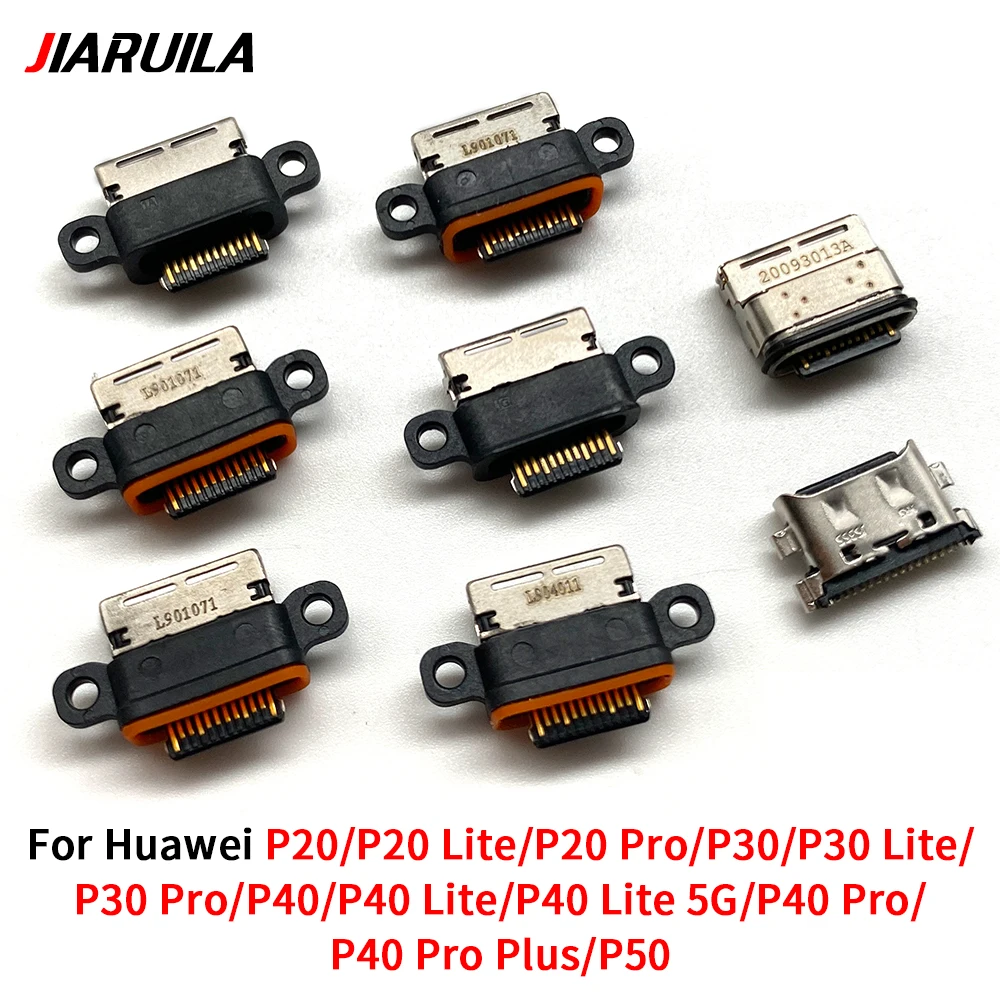For Huawei P20 P30 P40 Lite Pro P50 Micro USB Connector Charging Port Jack Plug Flex
