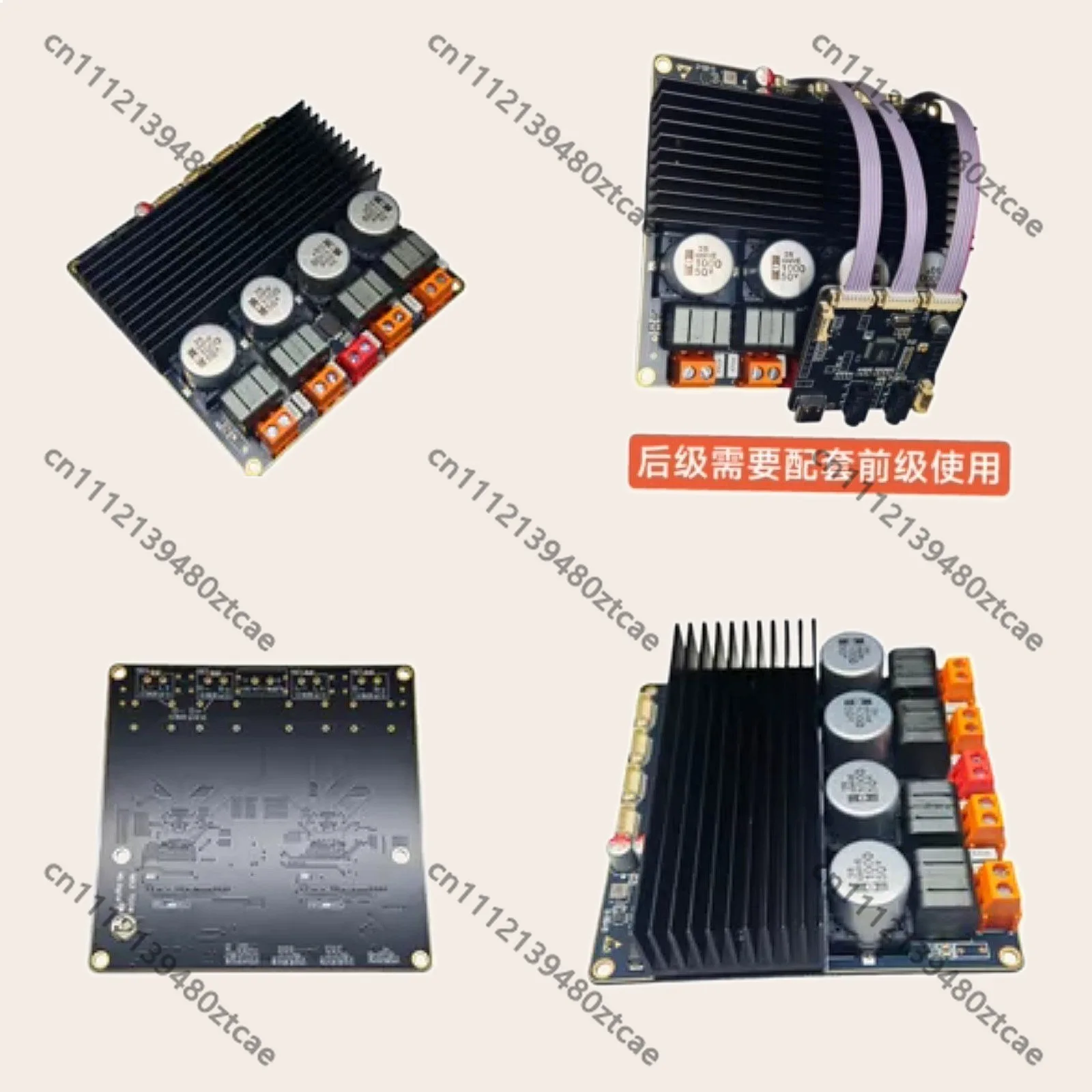 2.1/2.2 Channel Ultra HD I2S 880W Amplifier Board DSP Bluetooth TAS3251 Digital Input Home Audio