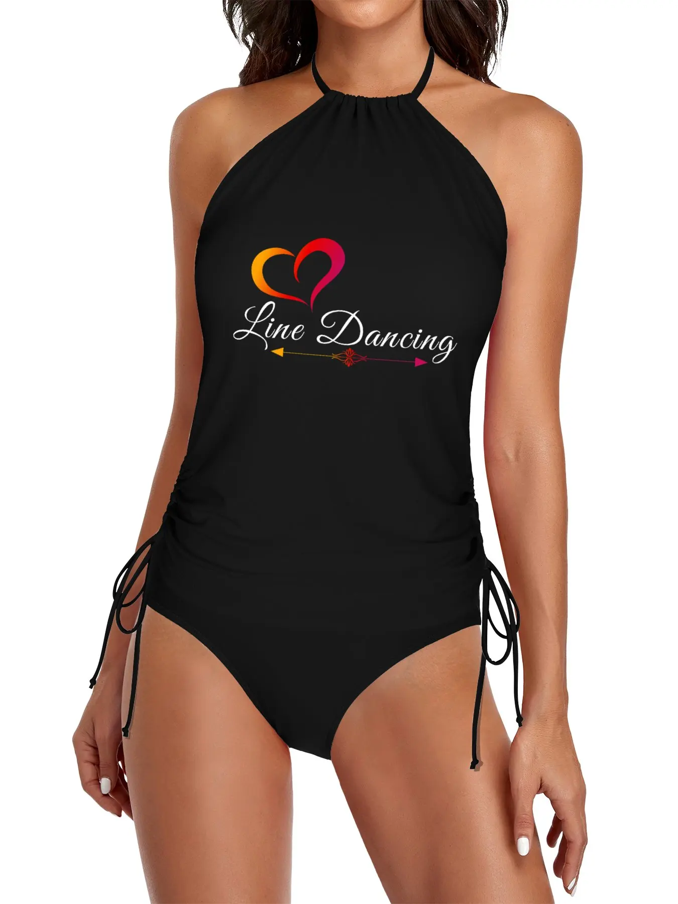 

Love line dance Split Swimsuit Set swimwear for women 2025 swimsuits for women bikini women 2025 bikini