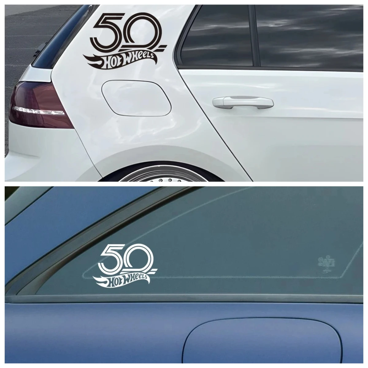 

Wind and Fire Wheel 50th Vinyl Sticker Creative Decal for Car Window Motorcycle Laptop Wall Auto Accessories
