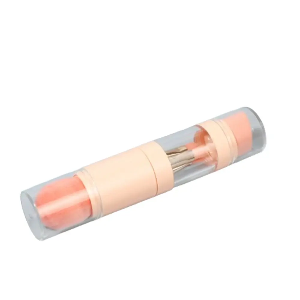Brocha de maquillaje 5 en 1, a prueba de polvo, mango cómodo, corrector, aplicador de sombra de ojos multifuncional, pincel para brillo de labios