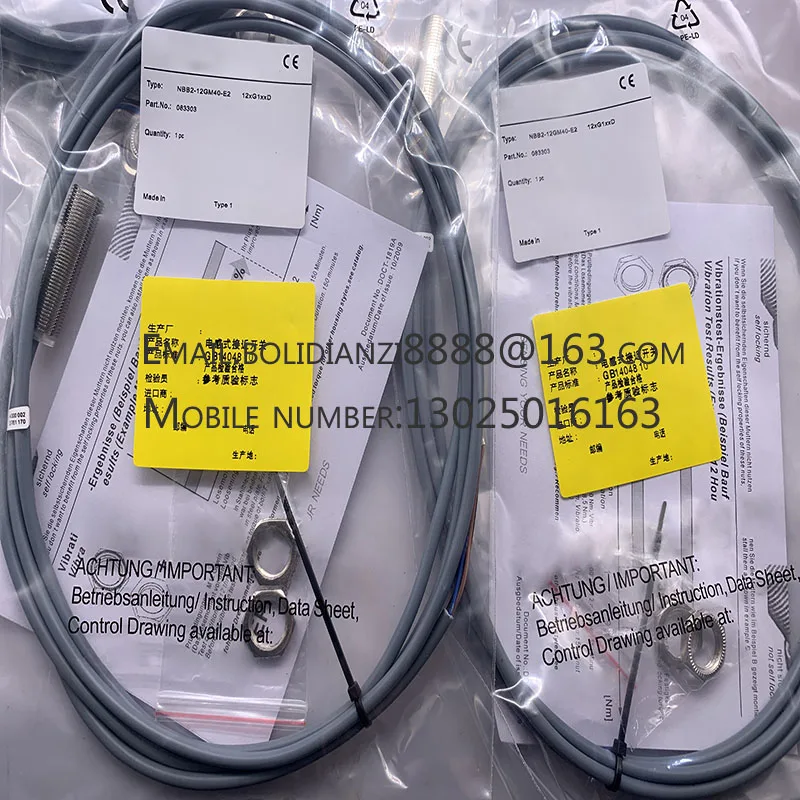 

The brand-new original sensor NBB2-12GM40-E0 E2 Z0 NBB4-12GM40-E2 NBB4-12GM40-E0 One year warranty in stock