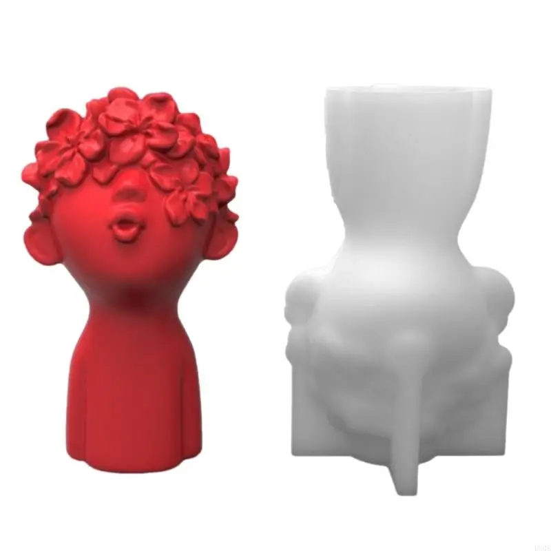 

U90E Figure Mold DIY Plaster Mold Scented Home Ornament