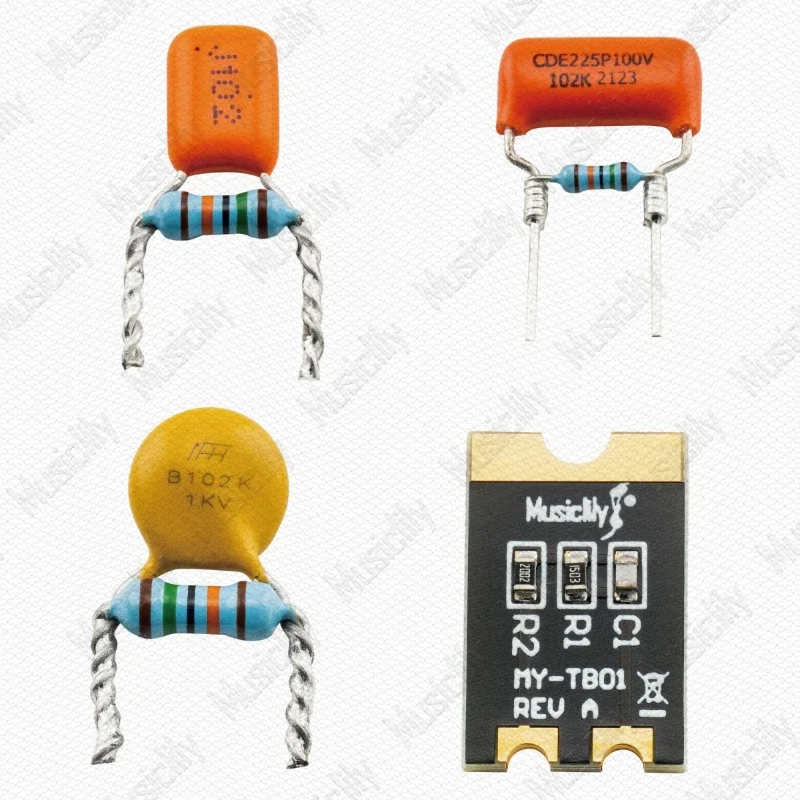 

Treble Bleed Mod Polypropylene Film/Foil Precision Capacitor and Precision Resistor for Electric Guitar .001uF+150K