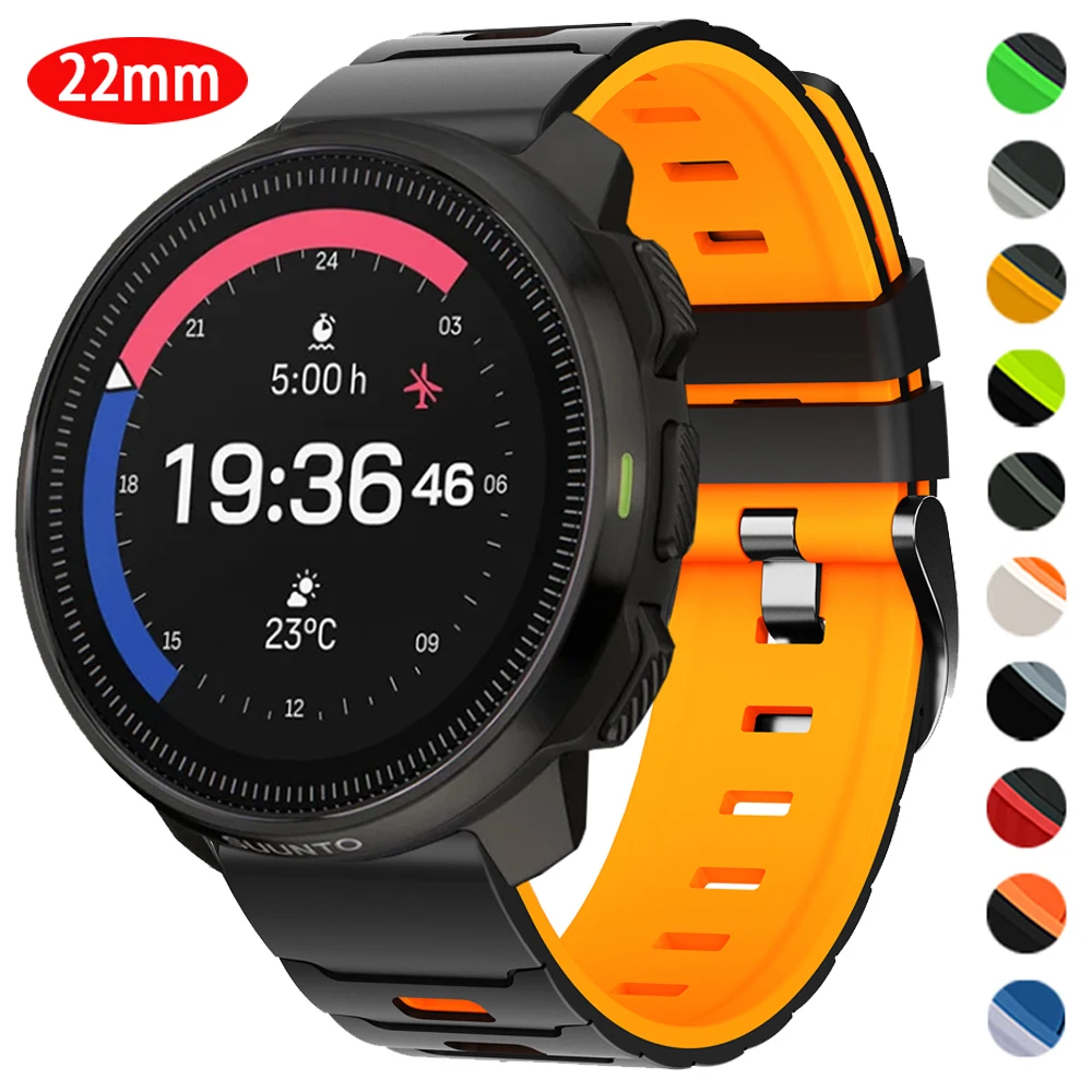 22Mm Silicone Watch… - image