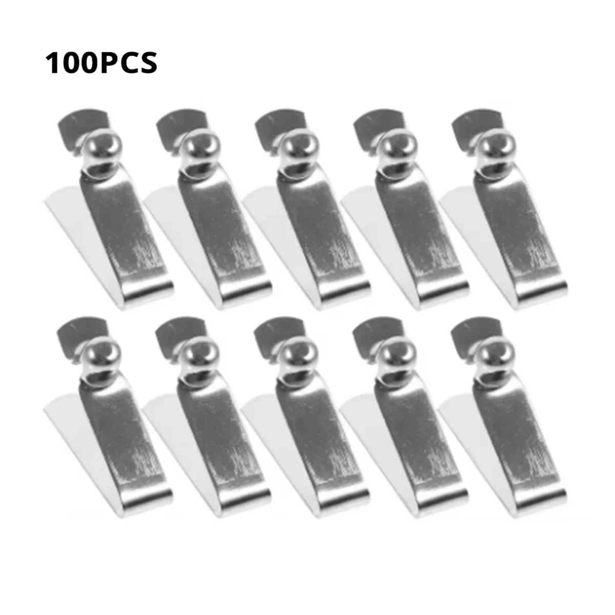 A03R 100 Pcs Umbrella Marbles Snaps Corner Buttons Hooks Clips Paddle Spring