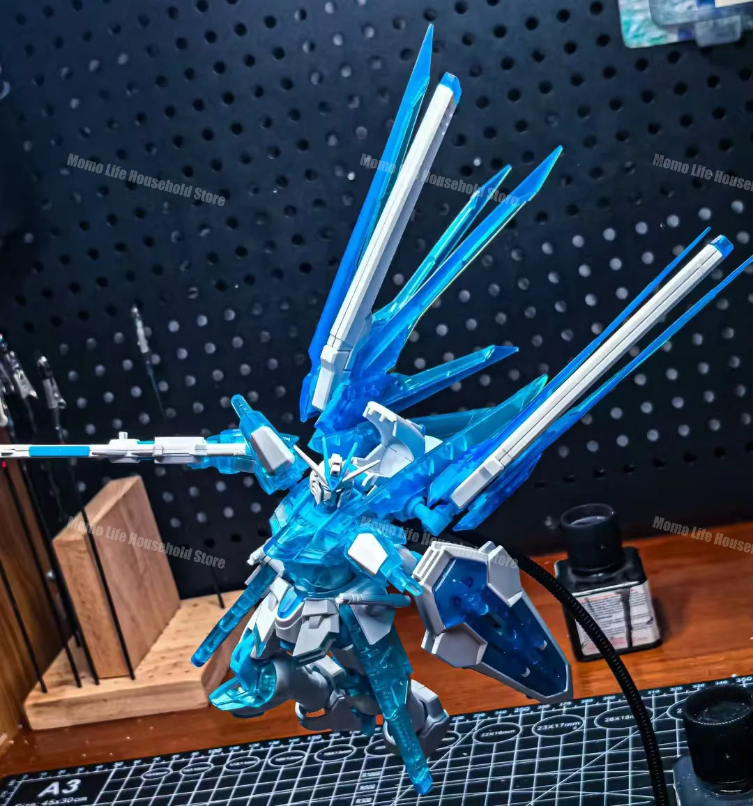DFHモデル HG 1/120 STTS-909 ライジング・フリーダム アイスブルーカラー 組立モデルキット アニメアクションフィギュア ロボット プラスチックモデル ギフト おもちゃ