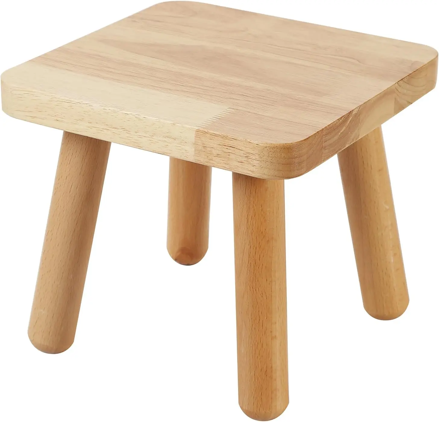 

Bamboo Step Stool,10.23 Hes Sturdy Foot Stool For Adults (C)