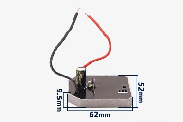 Placa de circuito de broca de percussão elétrica de lítio de três propósitos da yi brushless carregamento martelo elétrico controlador