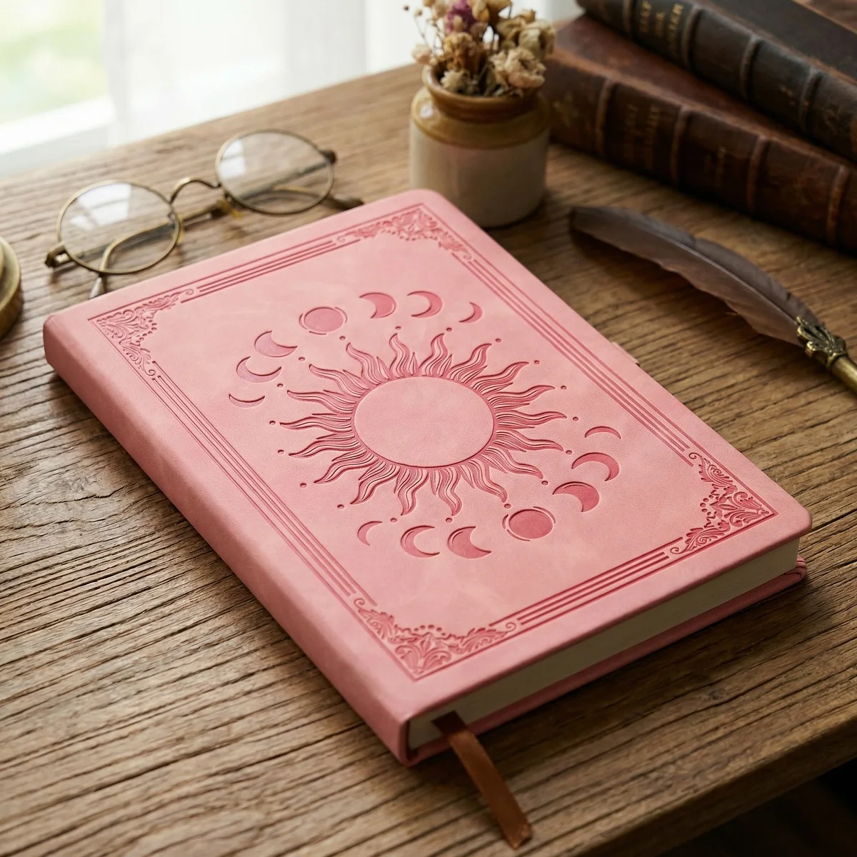 caderno-vintage-a5-com-fecho-de-alca-diario-de-trabalho-e-estudo-planejador-academico-diario-de-viagem-multiuso