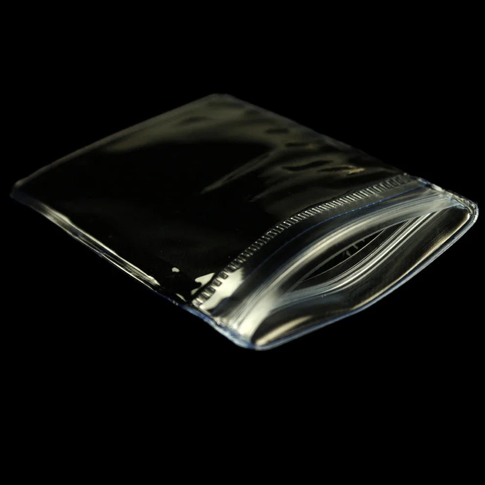 PVC Bags Clear Thick Small Zip Lock Plastic Bags Reclosable Resealable Zipper 5X7cm Packaging 10/20Pcs Bags
