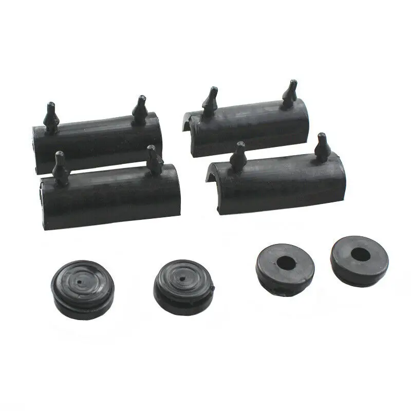 

Motorcycle Rubber Grommet Support Cushion Hard Saddlebag For Harley Electra Road Street Glide Ultra-Classic