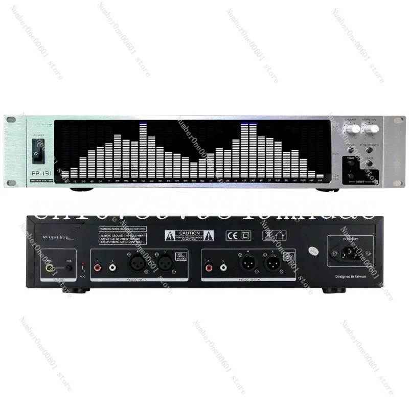 Bds PP-131 Rack-Mounted 2u Spectrum Display Equalizer Audio Level Amplifier Spectrum Analyzer Led Stage Power Supply