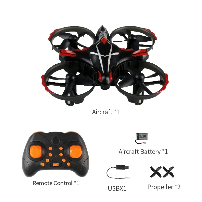 JJRC H56 2.4G Mini Afstandsbediening Onbemande Luchtvaartuig Sensing Nachtlampje Anti drop Crash Kind Vliegtuigen Speelgoed Model Gift