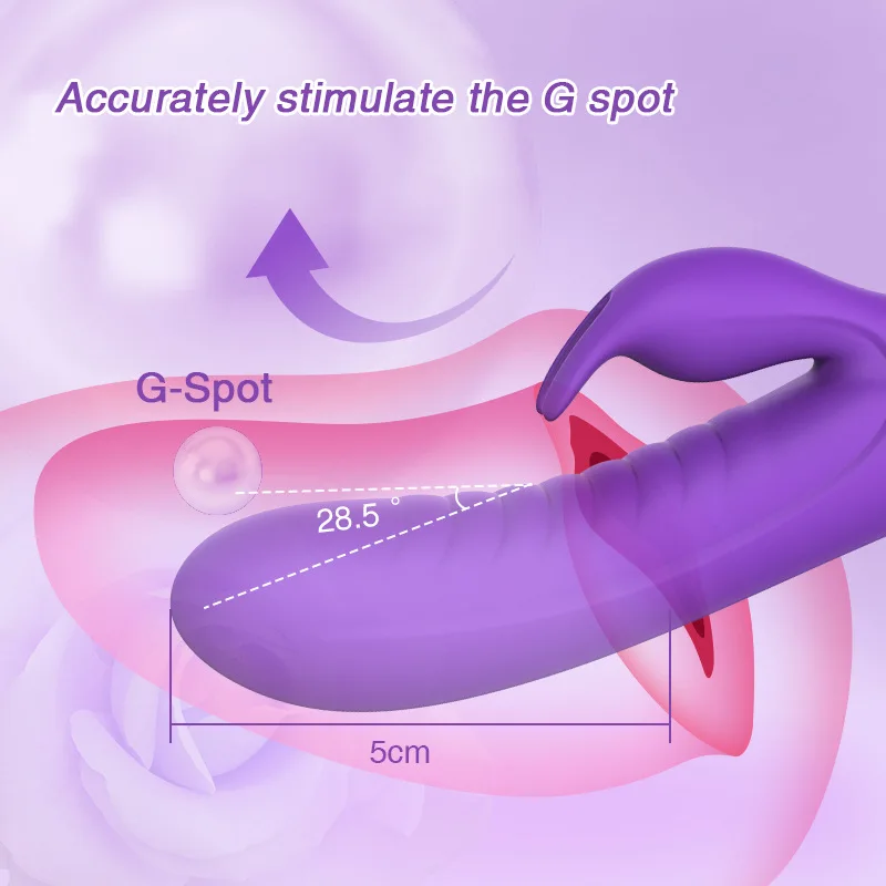 Palo de masaje GPoint, vibrador de conejo, dispositivo de masturbación para mujeres, botón oscilante, producto sexual para adultos, venta directa de fábrica