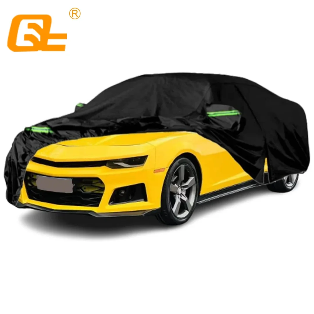 

Waterproof Car Covers Compatible with 2010-2024 Chevrolet Camaro with Zipper Door for Rain Snowproof UV Windproof Protection