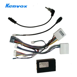 android Car radio Canbus Box Decoder For Renault Kadjar 2016-2017 Captur / clio 16 pin Wiring Harness Plug Power Cable adapter