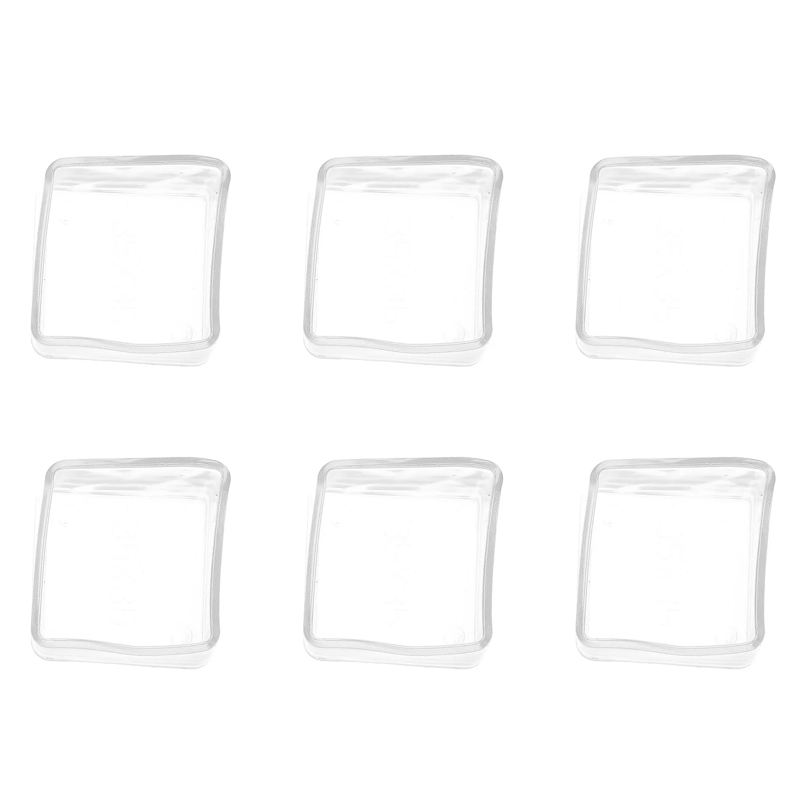 24 قطعة أقدام أثاث يغطي نونسليب أرجل كرسي منصات مواد عالية الجودة بسيطة تثبيت حماية غطاء أقدام الأثاث