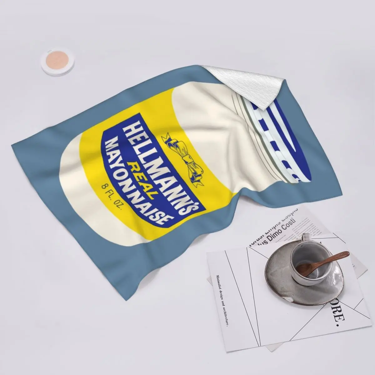 Custom Mayonnaise Soft Face Towel Quick Dry Pool Bath Cotton Towels Absorbent Quick
