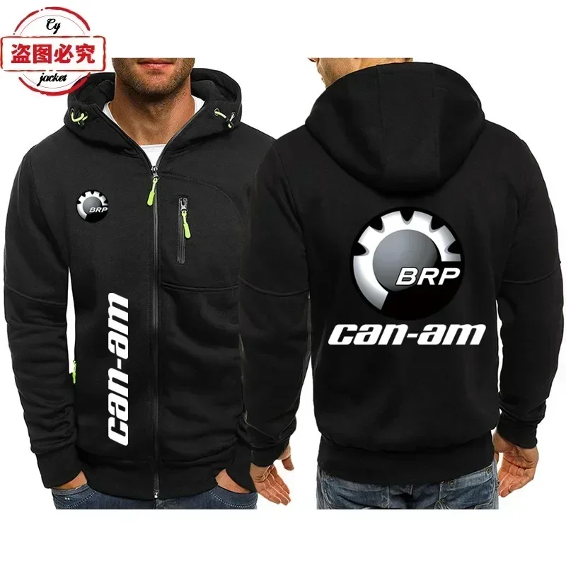 

Мужской гоночный костюм CAN-AM с логотипом мотоцикла, европейский размер, повседневная толстовка с капюшоном, велосипедный костюм, групповой комплект
