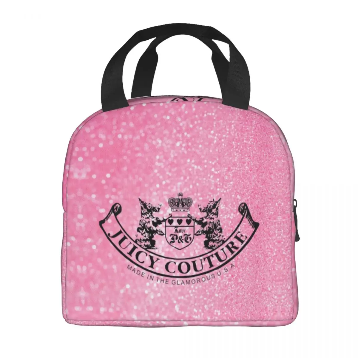 Hot-Sale-Like-Juicy-Couture Lunch Box Women Multifunction Cooler Thermal Food Insulated Lunch Bag Kids Portable Picnic Tote Bags