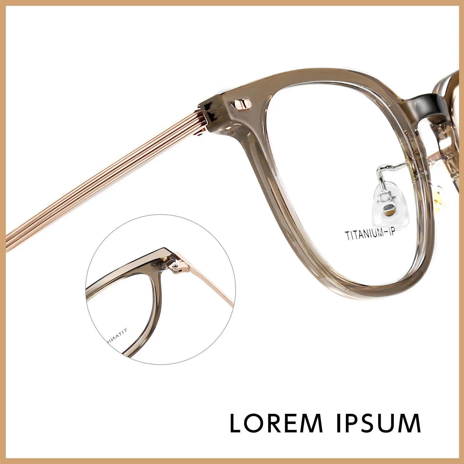 ENTITY Ultralekki stop tytanu TR90