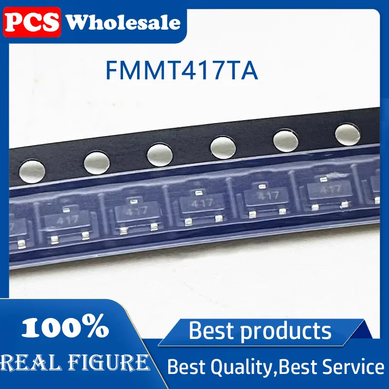 10 pezzi importati FMMT417TA FMMT417 417 patch SOT-23 transistor bipolare a valanga