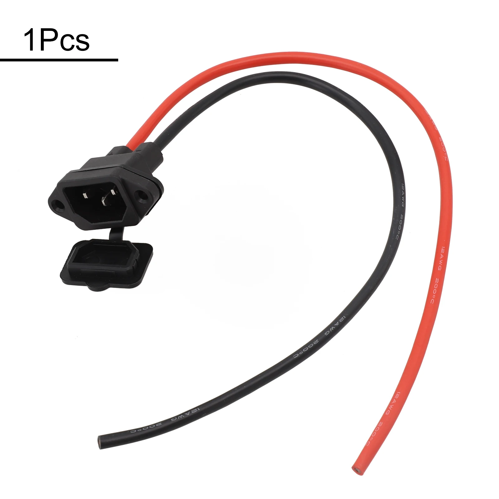 Electrical Appliance Soldering Socket Tinned Copper Wire Contact 1pc AC Power Connector Easy Installation Home
