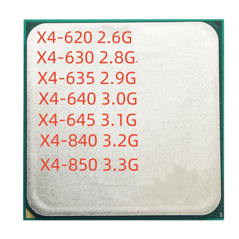 Athlon X4 840 3.1GHz Quad-Core CPU Processor AD840XYBI44JA Socket