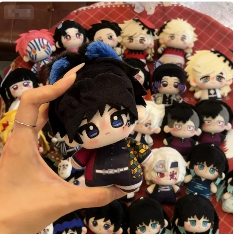 

Плюшевая игрушка Нэзуко из аниме «Истребитель демонов», декоративная подушка, милый товар, японская аниме-кукла «Клинок, рассекающий демонов», подарки Танджиро