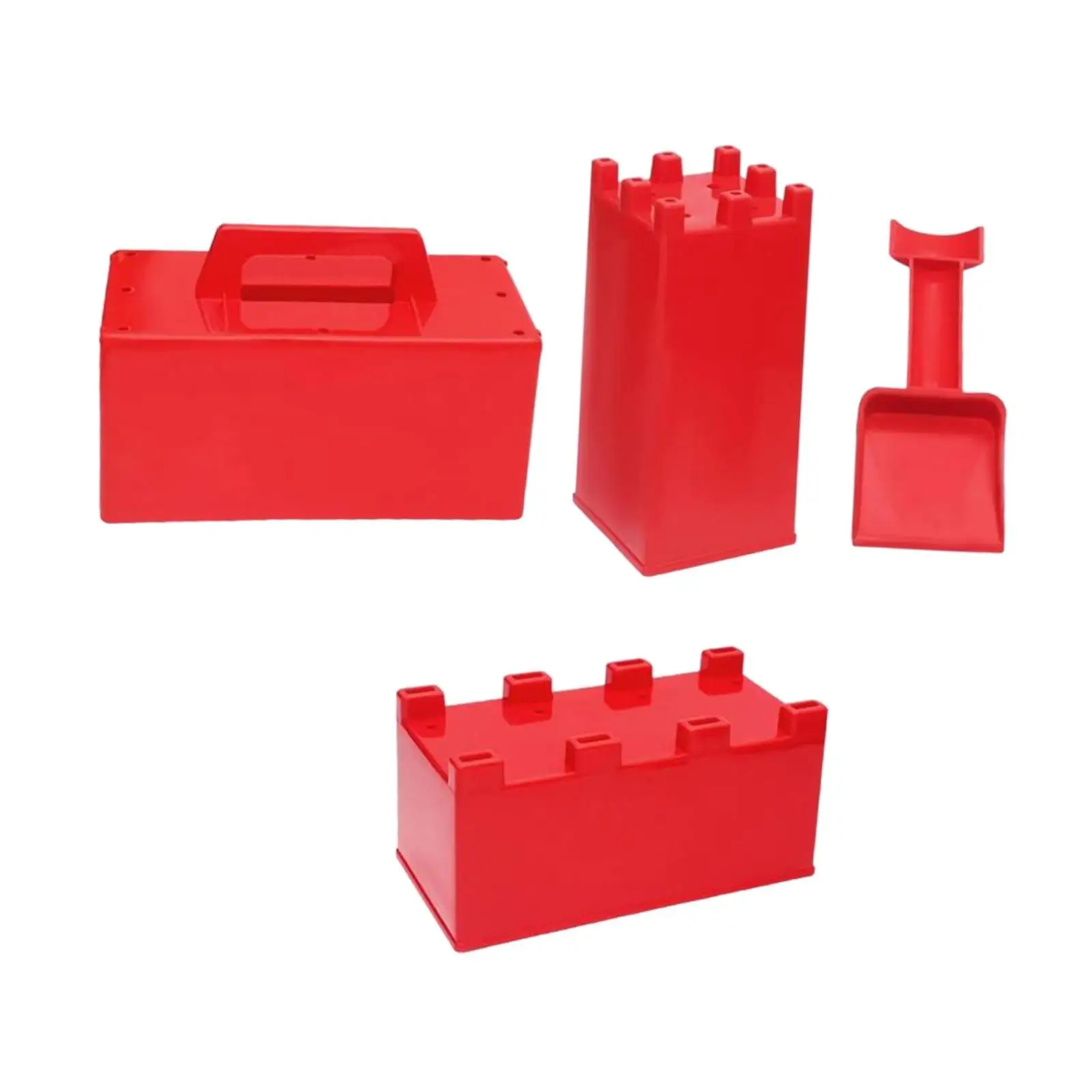 4Pcs Sand Castle Mould Snow Adventures Snow Brick Maker for Children Adults