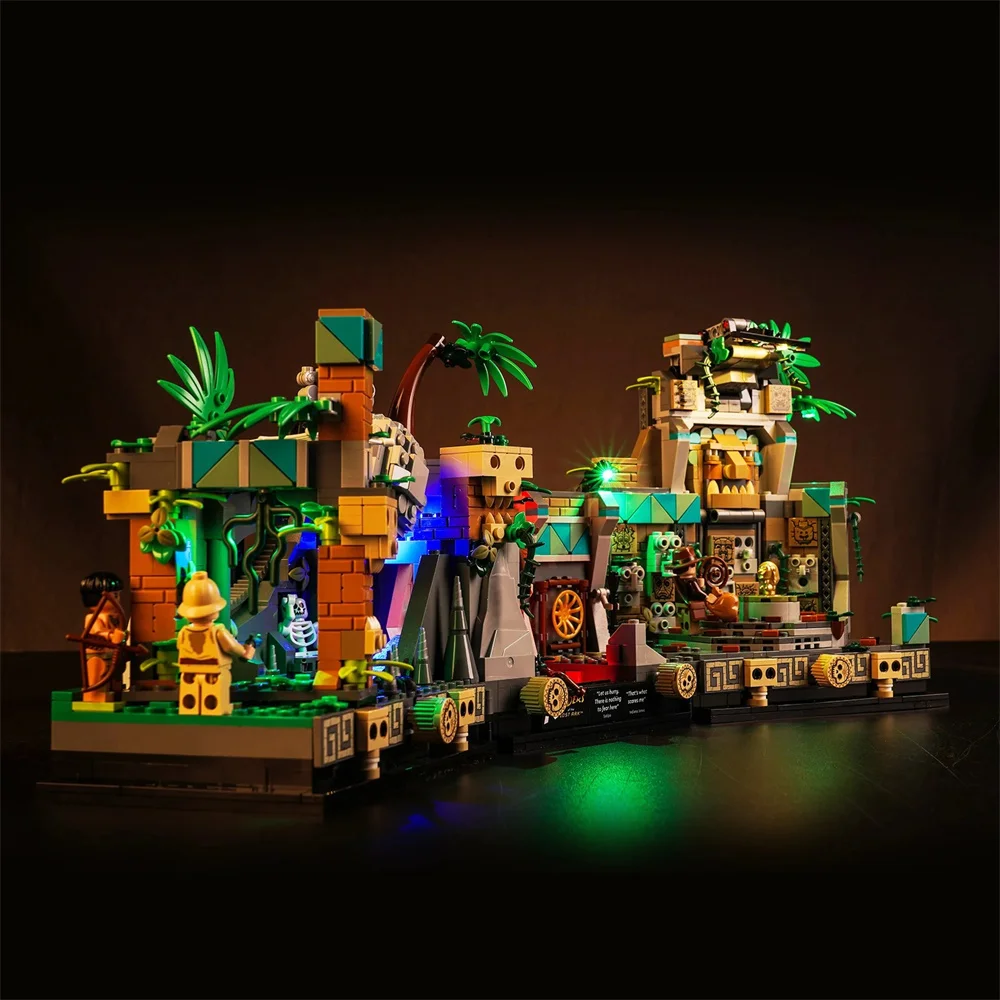 77015 Temple of the Golden Idol Indiana Jones Movie Led Light Kit Not Building Blocks (Only Brick Led)