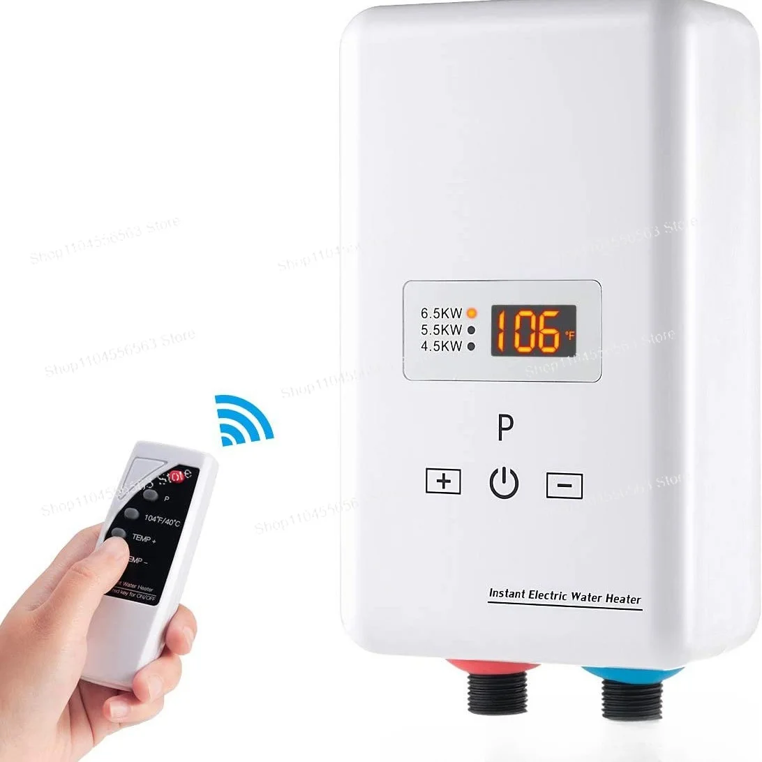 6.5KW Magnetic Induction Water Heater with Die-Cast Aluminum Heating Element Electric Instant Hot for Home Use view 6