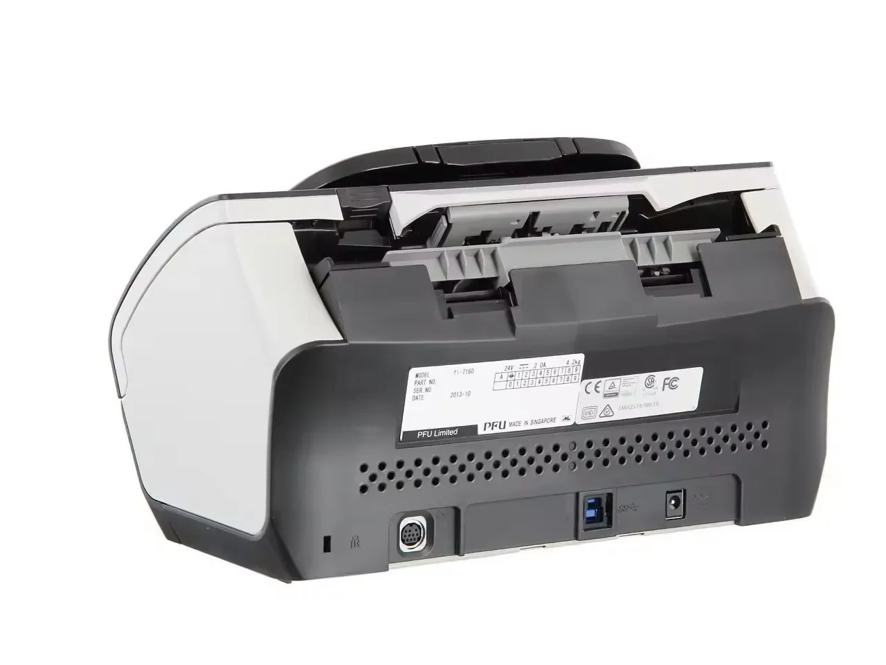 المهنية فوجيتسو Fi-7140 اللون دوبلكس ورقة Fed PDF وثيقة الماسح الضوئي USB 2.0 آلة الماسح الضوئي