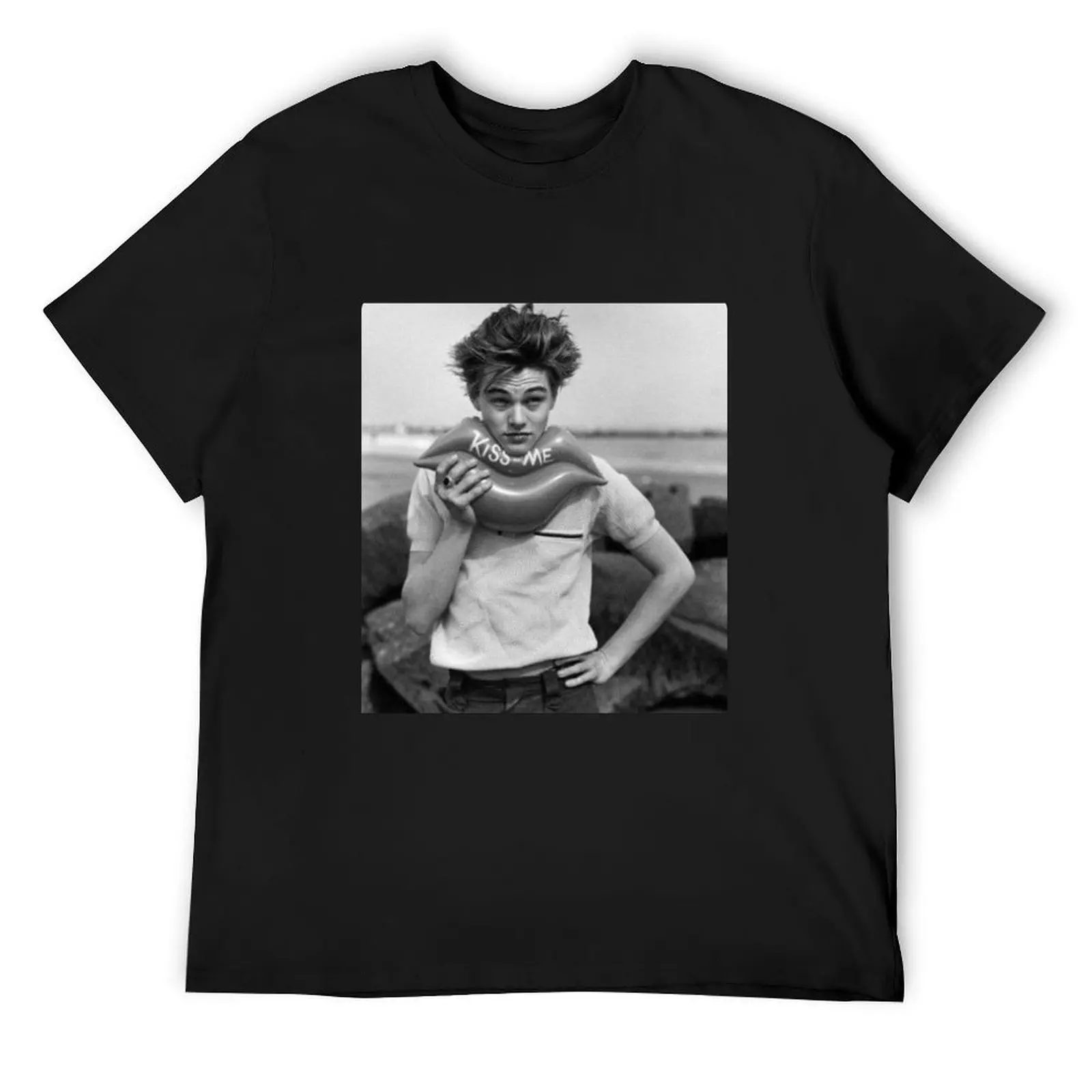 Leonardo DiCaprio T-Shirt anime t shirts anime figures anime tshirt plus sizes men graphic t shirts