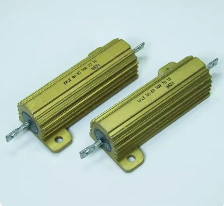 2pcs/lot original VISHAY DALE 50W 12K-90K metal aluminum shell military standard low noise winding resistor free shipping