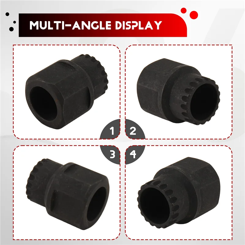 أداة تفكيك وتجميع A51Q-Sprocket، أداة تروس مشطوفة، أداة ضرس Freehub Pawl، أداة إصلاح الدراجة على الطرق الجبلية #2