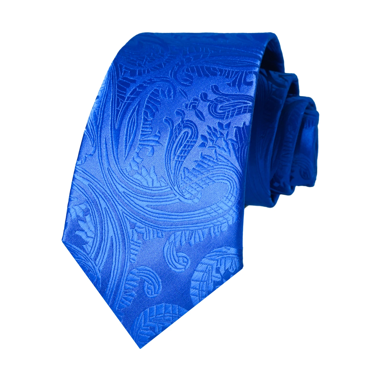 Herren Paisley Jacquard Krawatte Luxuriöse Polyester-Seidenkrawatte Klassische Formelle Business-Hochzeits-Party-Krawatte Modisches Anzug-Accessoire – Detail 30