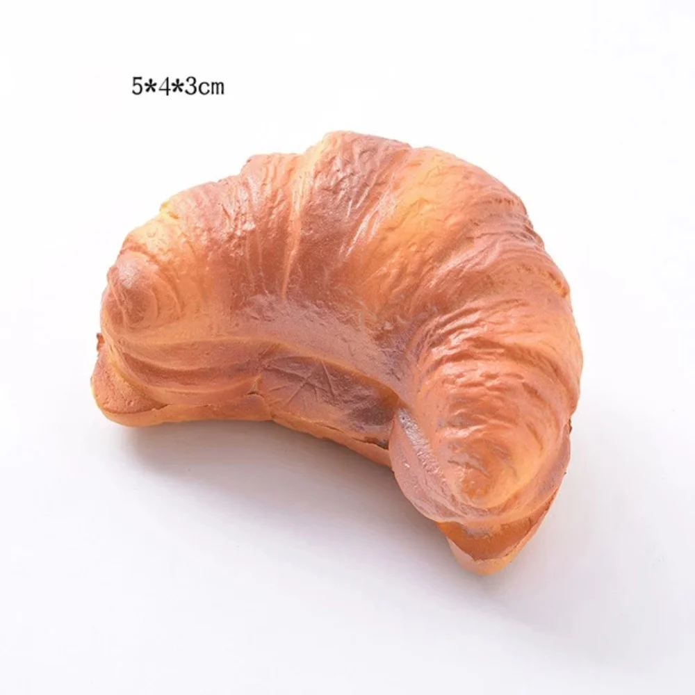 Squishy Lebensmittel-Kreativspielzeug: Simuliertes Brot, Toast, Donuts – Langsam aufsteigende Quetsch-Stressbälle, Scherzartikel, Desktop-Dekoration