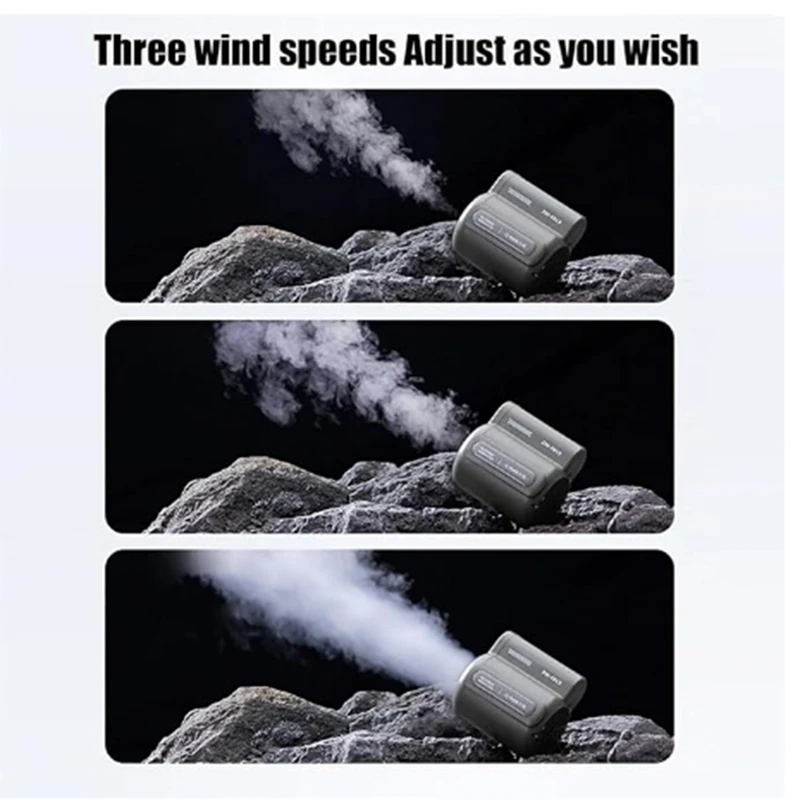 Ventilateur portable pour sports de plein air, portable, cool, monté à la taille, été, sous la chemise, petit ventilateur personnel avec clip