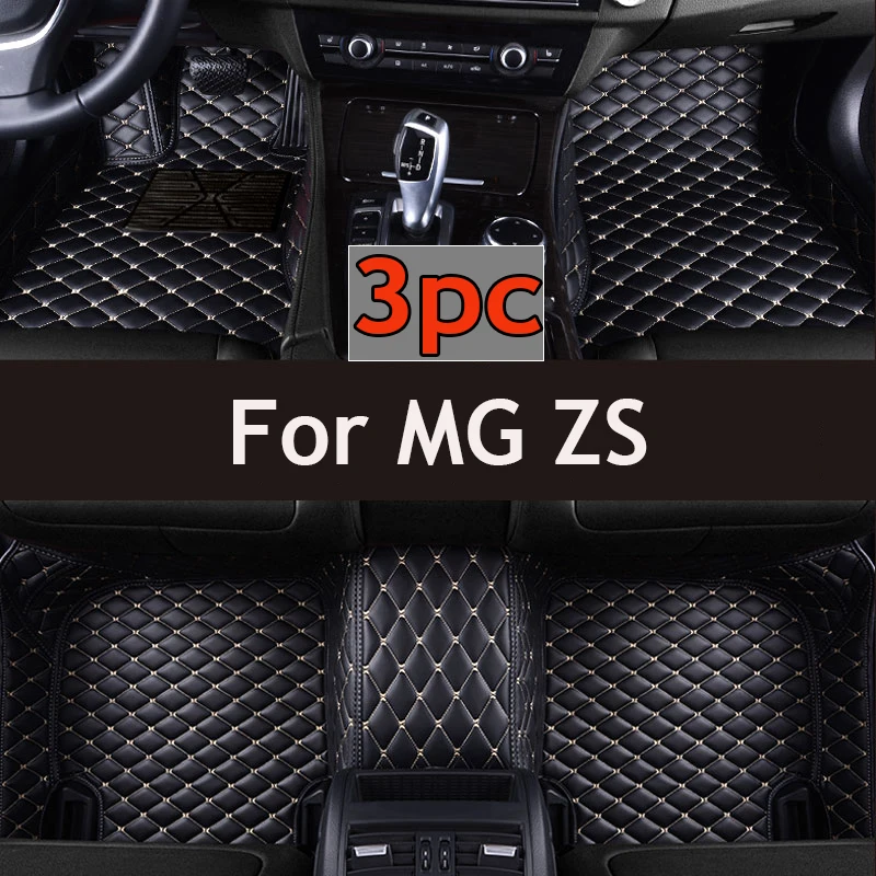 

Non-hybrid Car Mats For MG ZS ZX ZST Astor ZS11 Crossover 2018~2022 Waterproof Floor Mats Push Button handbrake Car Accessories